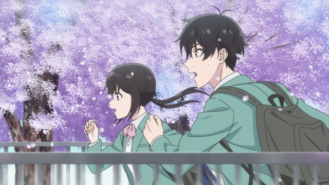 春アニメ『愛してるゲームを終わらせたい』第1話「幼なじみは負けたくない」先行場面カット