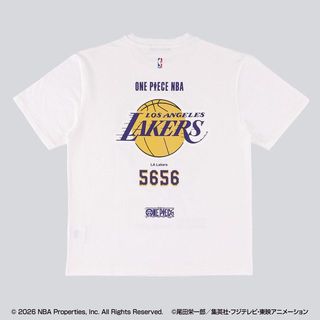 「ONE PIECE × NBA T-Shirts (全7柄 各2色)」