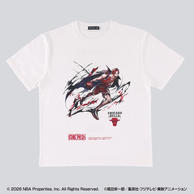 「ONE PIECE × NBA T-Shirts (全7柄 各2色)」