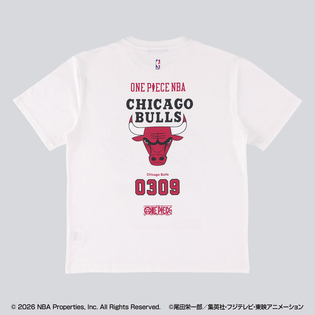 「ONE PIECE × NBA T-Shirts (全7柄 各2色)」