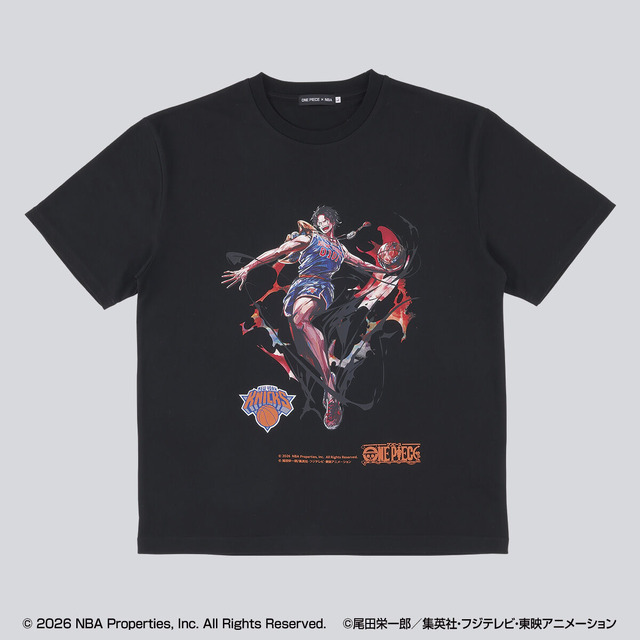 「ONE PIECE × NBA T-Shirts (全7柄 各2色)」