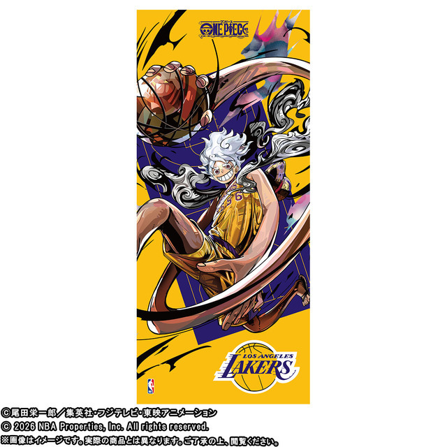 「ONE PIECE × NBA SPORTS TOWEL」