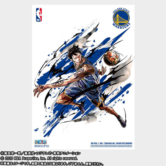 「ONE PIECE × NBA MINI POSTER SET」