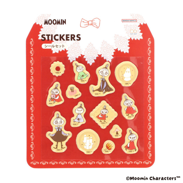 クッキー風シール（ムーミン/リトルミイ）