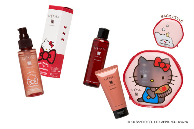 ＜HELLO KITTY＞アロマエステ ヘアエマルジョン 80ｍL　【La CASTA】　3,410円(税込)