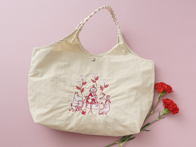 リッチな刺繍のトートバッグ  RMPK-01