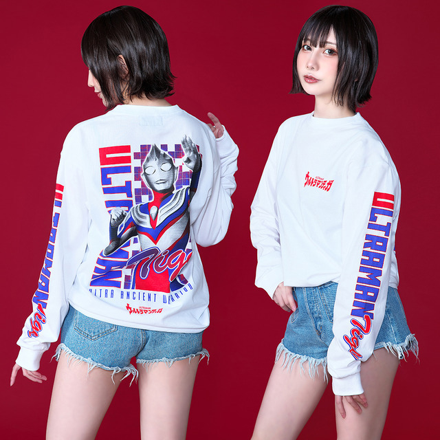 ウルトラマンティガ ロングスリーブTシャツ／7,700円(税込)