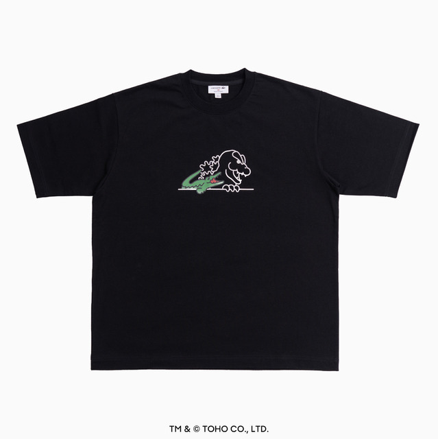 ゴジラヘッド Tシャツ　15,400円（税込）ブラックLACOSTE 新宿店 限定
