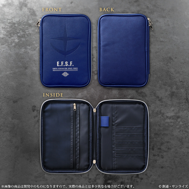 「機動戦士ガンダム　お薬手帳ケース」地球連邦宇宙軍仕様