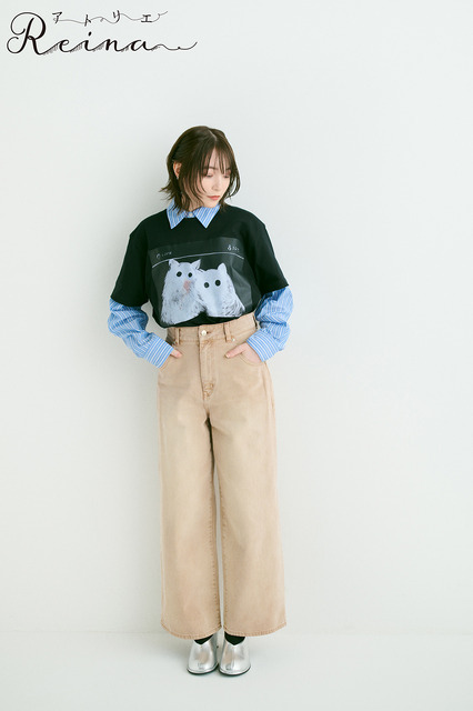 「家電（クロ×クロ）」コーディネート