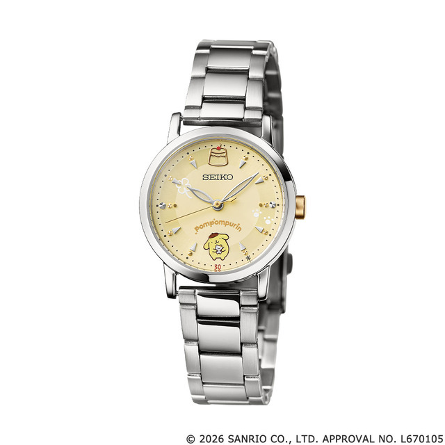 ポムポムプリン 30周年記念 セイコー コラボレーションウオッチ