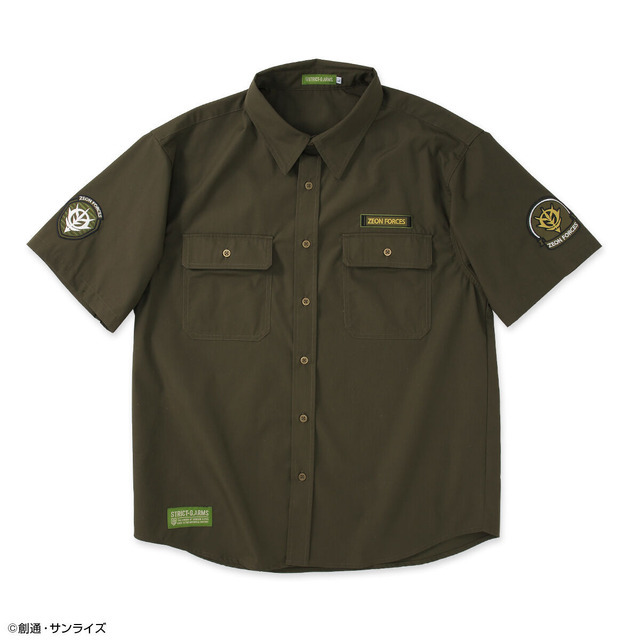 STRICT-G.ARMS『機動戦士ガンダム』半袖シャツ ジオン公国