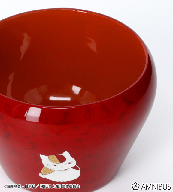 TVアニメ『夏目友人帳』津軽塗コラボ ニャンコ先生 おちょこ和島型