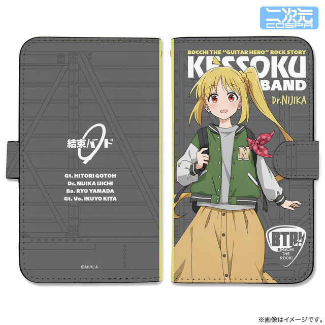 手帳型スマホケースL ストリートファッションVer.（伊地知虹夏）