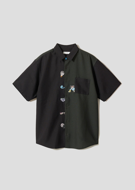 『僕のヒーローアカデミア』×グラニフ　「敵連合｜ルーズフィット半袖シャツ」