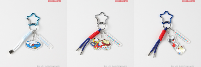 サンリオキャラクターズ×ライトオン　「アクリルチャーム」全6種