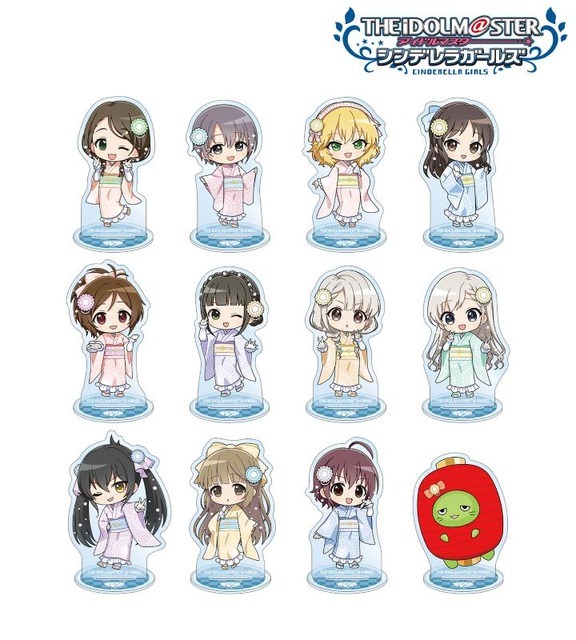 「トレーディング ちびキャラ レース着物ver. アクリルスタンド」