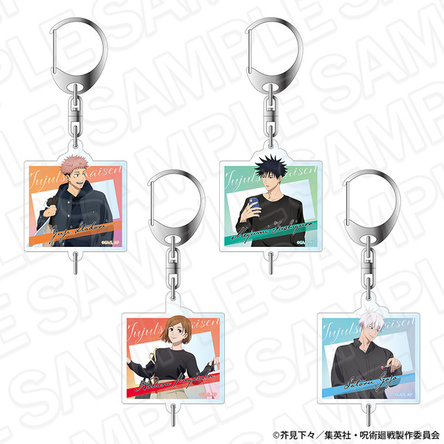 「アクリルキーホルダー shopping ver.」価格：各880円（税込）