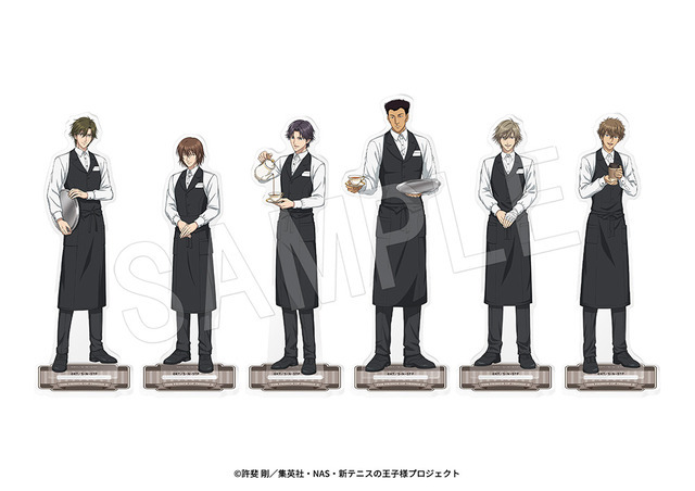アクリルフィギュアスタンド　Cafe Staff ver.（全6種）