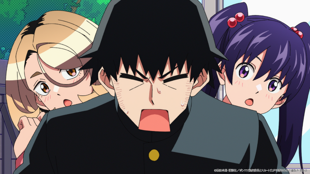 春アニメ『ポンコツ風紀委員とスカート丈が不適切なJKの話』第3話場面写真