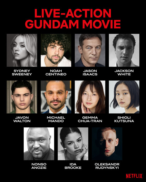 『ガンダム』初実写映画：キャスト写真