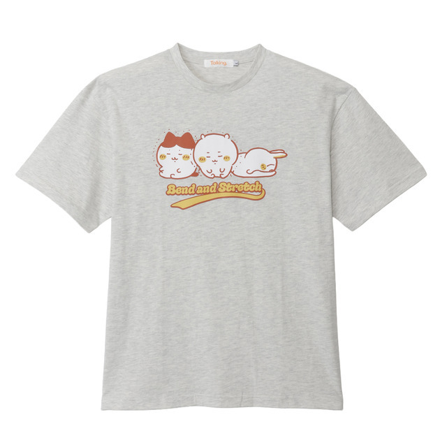 パックTシャツ　屈伸