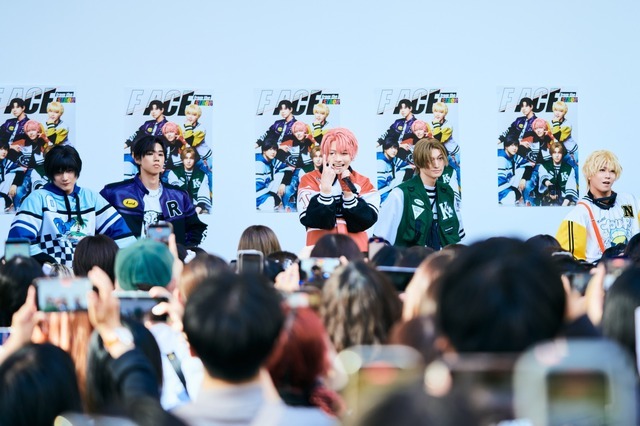 F/ACE from the stage【1st FREE MINI LIVE】