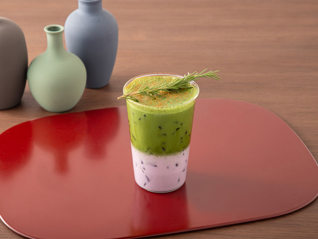 二層の謎（ミステリー）ラテ