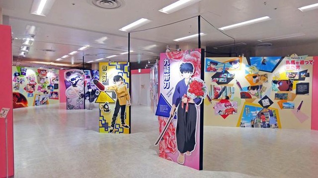 「TVアニメ『らんま1/2』展」の様子