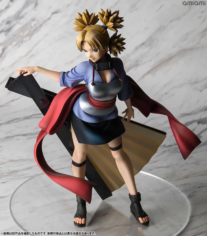 「NARUTO」クールビューティーな“テマリ”フィギュアが再販！ トレードマークの扇子も付属