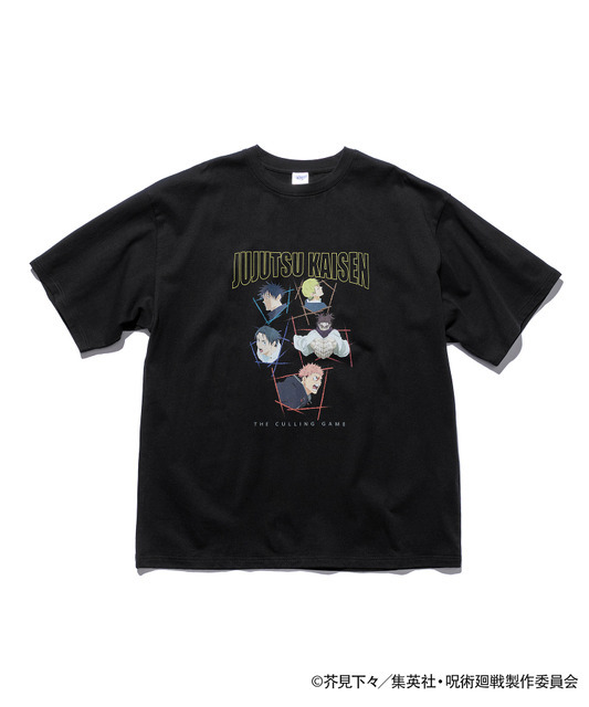TVアニメ『呪術廻戦』「死滅回游」 × ZOZOTOWN　オーバーサイズTシャツ（2色展開）：6,930円（税込）