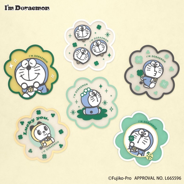 I'm Doraemonシリーズ「クリアラバーコースター」ランダム全6種
