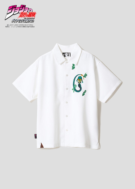 『ジョジョの奇妙な冒険』×グラニフ　「山岸由花子は恋をする｜ルーズフィット半袖シャツ」