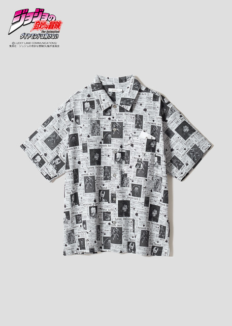 『ジョジョの奇妙な冒険』×グラニフ　「天国への扉｜ルーズフィット半袖シャツ」