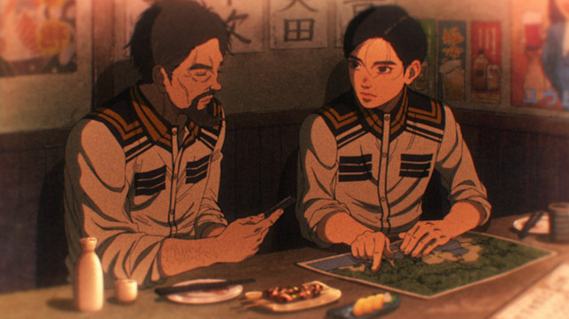 春アニメ『日本三國』第4話「聖夷政変」場面写真（C）松木いっか／小学館／日本三國製作委員会