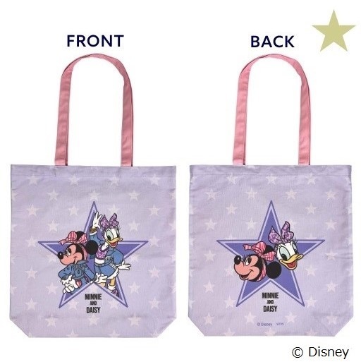 Disney THE MARKET 2026　阪急うめだ本店限定「ミニー＆デイジー〈スター〉トートバッグ」