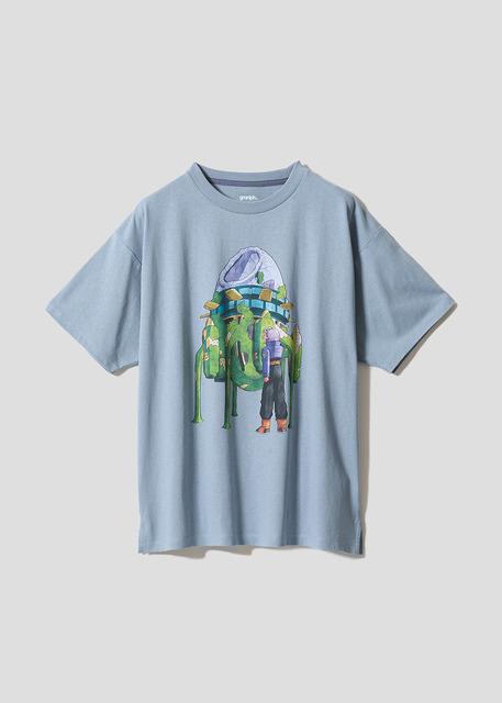 『ドラゴンボールZ』×グラニフ　「タイムマシン｜ビッグシルエットTシャツ」