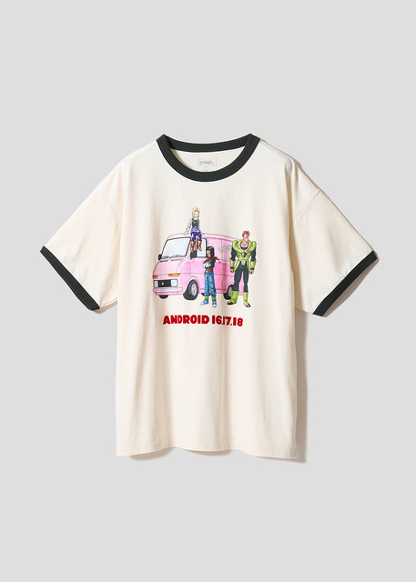 『ドラゴンボールZ』×グラニフ　「人造人間｜ビッグシルエットトリムTシャツ」