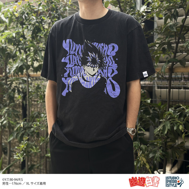 『幽☆遊☆白書』ヴィンテージ風Tシャツ（4種）