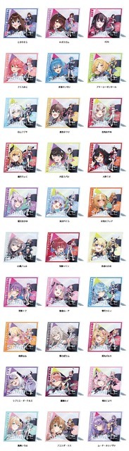 アクリルスマホスタンド（全61種）／各2,750円(税込)