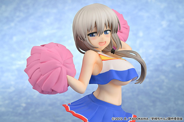 「宇崎ちゃんは遊びたい！ω 宇崎月 チアガールver. 1/7スケール 完成品フィギュア」
