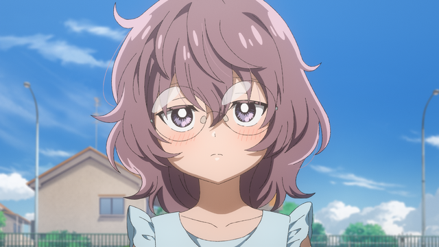 TVアニメ『オタクに優しいギャルはいない!?』5時限目（第5話）「どうよ？うちらの水着は○」（○は正しくはハートマーク）場面カット