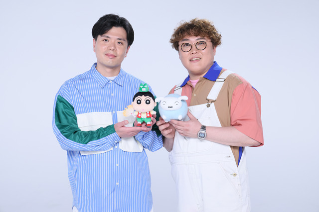 『映画クレヨンしんちゃん 奇々怪々！オラの妖怪バケ～ション』マユリカ ぬいぐるみ（しんのすけ、シロ）スチール