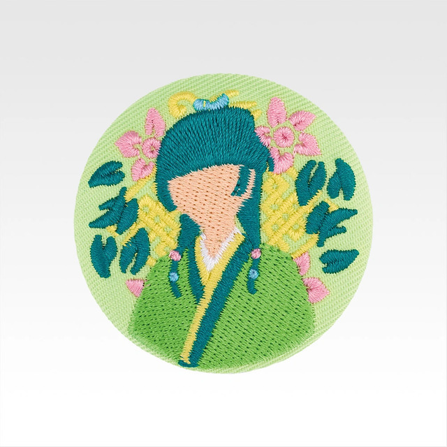一番くじ TVアニメ『薬屋のひとりごと』E賞：刺繍缶バッジ（ランダム全6種）