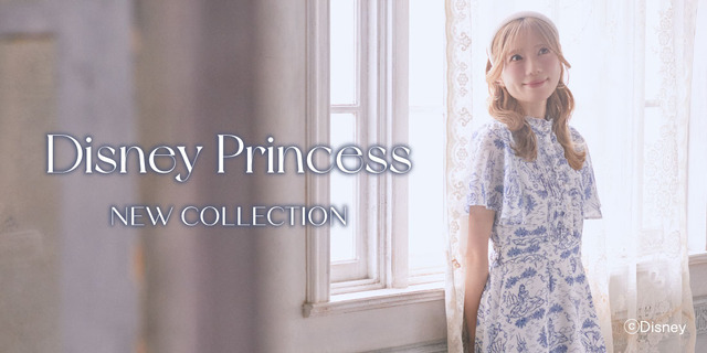 Areeam Disney Collection「Disney Princess」総柄ワンピースなど全5型が発売