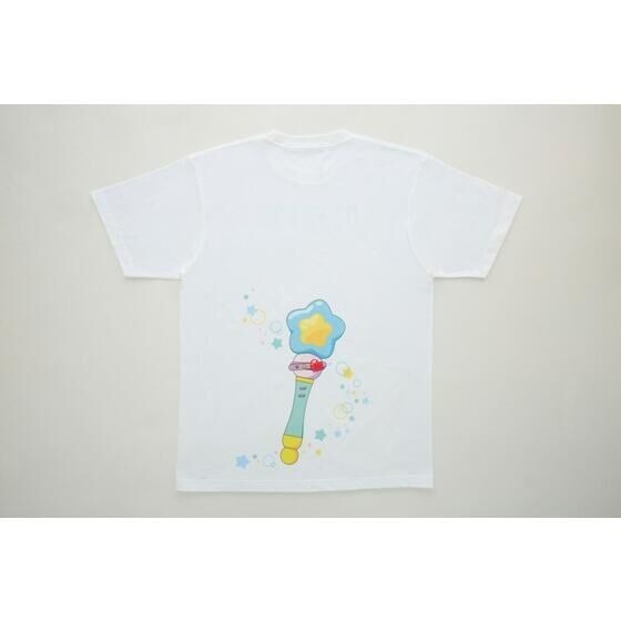 魔法の姉妹ルルットリリィ　デザインTシャツ（魔法のステッキ）