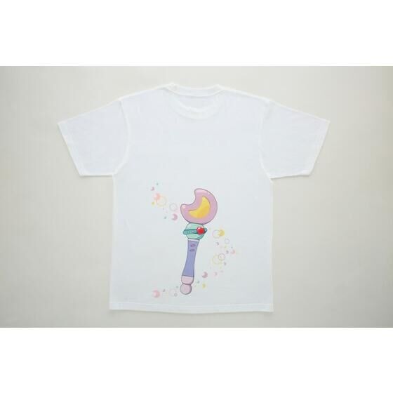 魔法の姉妹ルルットリリィ　デザインTシャツ（魔法のステッキ）