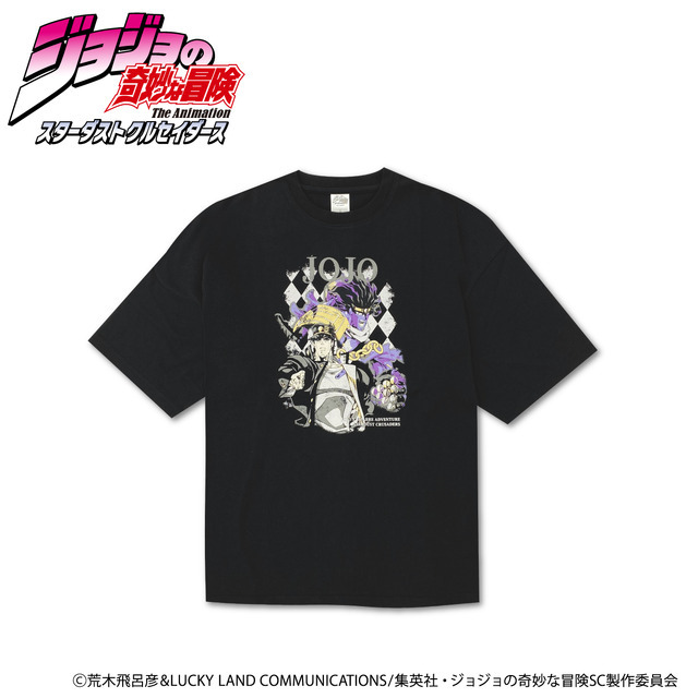 半袖Ｔシャツ「空条承太郎」(アニメ『ジョジョの奇妙な冒険 スターダストクルセイダース』)
