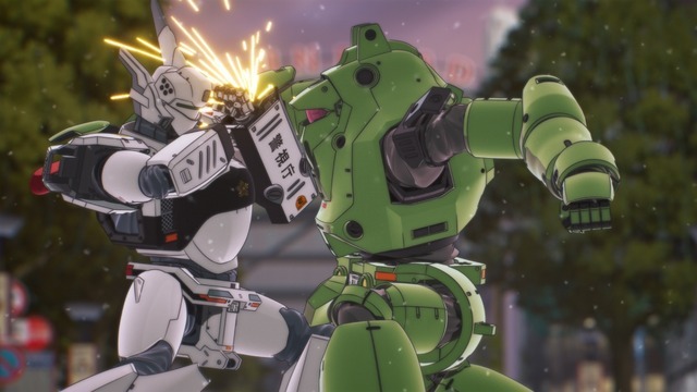 『機動警察パトレイバー EZY』File 1場面写真(C)HEADGEAR / 機動警察パトレイバー EZY製作委員会