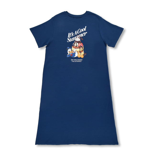 ディズニーストア「ドナルド 半袖ワンピース ルームウェア サマースイーツ Disney Cool Goods」